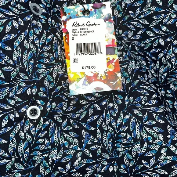 Nwt vintage robert graham button up vtg - Picture 3 of 4